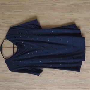 Dark Blue Allen B shirt size M